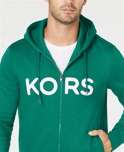 michael kors men's logo fleece sweatsuit|Michael Kors hoodie.